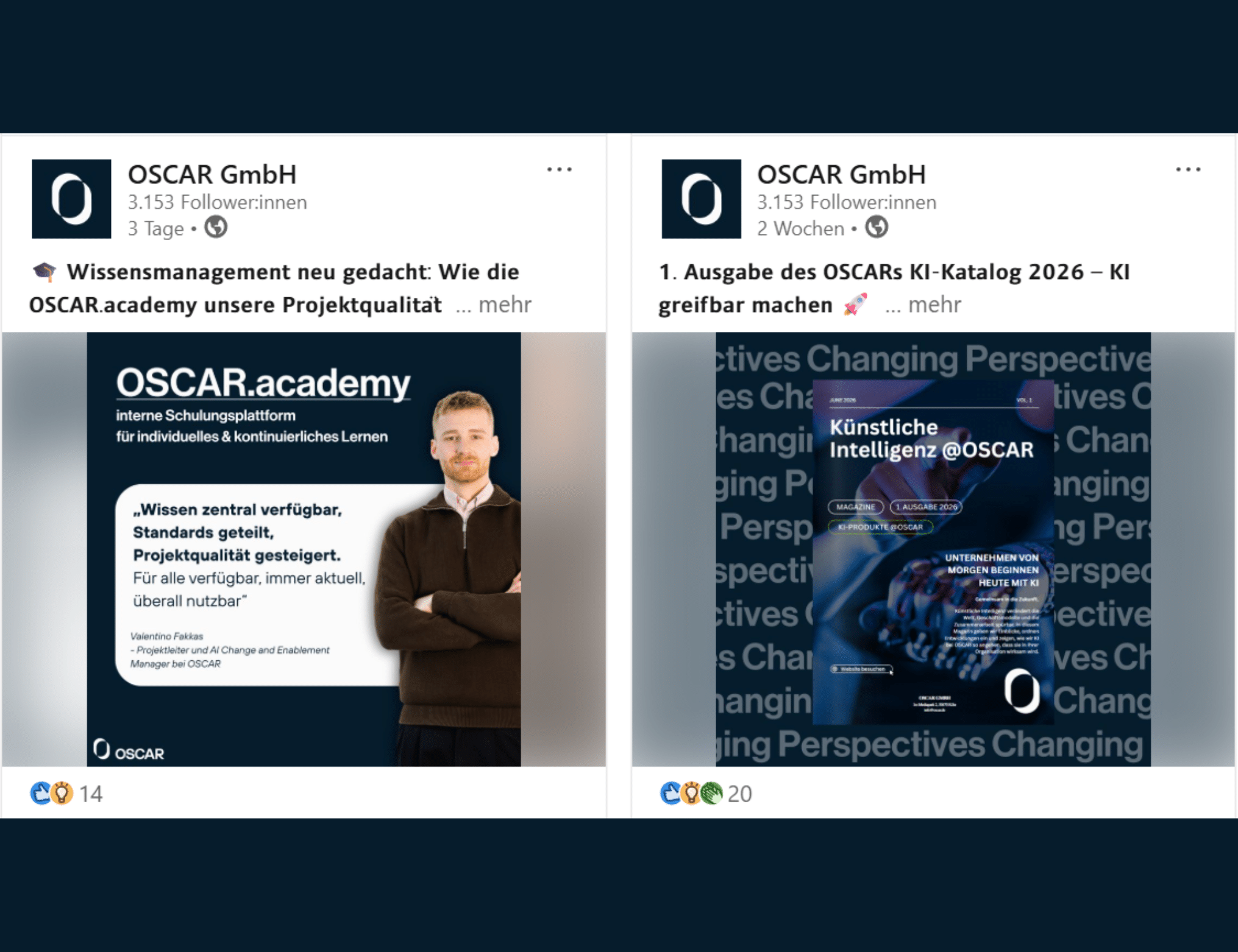 LinkedIn - OSCAR GmbH